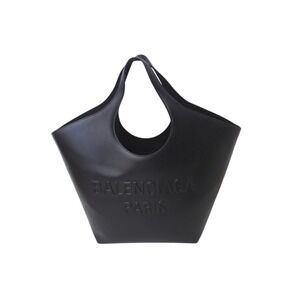 BALENCIAGA MARY KATE tote bag black leather